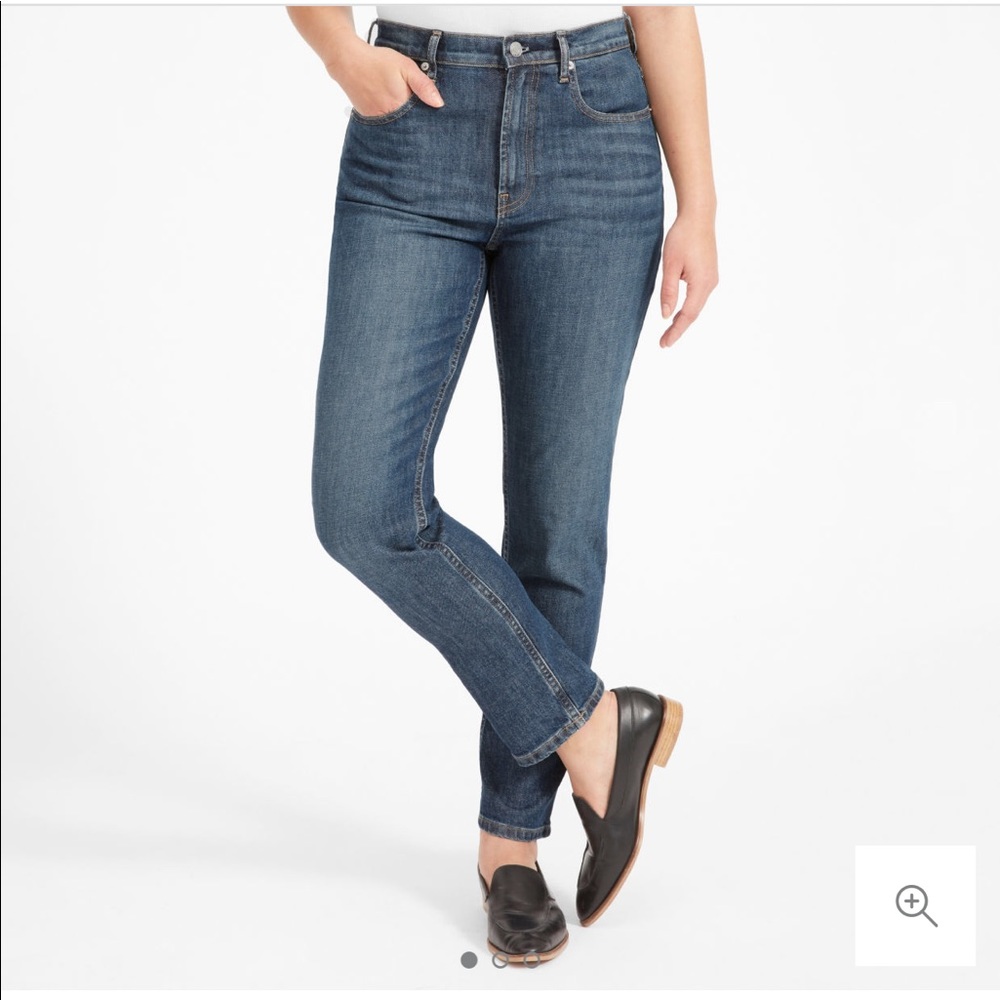 High Rise Straight Everlane Jeans